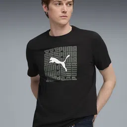 Puma House Of Graphics Printed Pure Cotton T-Shirt-picture-23