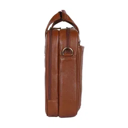 Steve Jhonson Men Leather Laptop Bag image 5