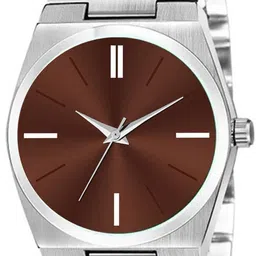 CSAMON Men Printed Dial Analogue Watch - C1020SLV LR05BRO D Chain_SH image 3