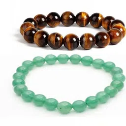 Bilqis Set Of 2 Artificial Beaded Elasticated Bracelet-image-65