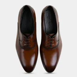 LUXORO FORMELLO Anton Men Pointed Toe Lace-Up Formal Oxfords Shoes image 3