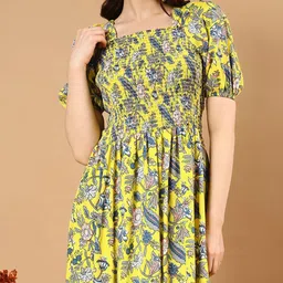 PTVIZE Crepe Fit & Flare Dress image 5