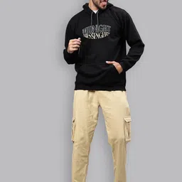 Mad Over Print Men Printed Hooded Sweatshirt image 4