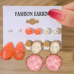 Arzonai Contemporary Studs Earrings-picture-21