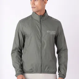 Wildcraft Men Brand Logo Lightweight Outdoor Woven Jacket-picture-13