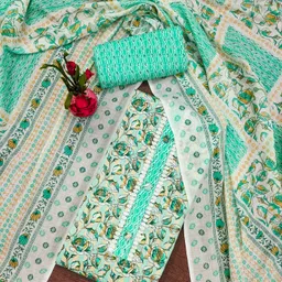 Maroosh Floral Printed Unstitched Dress Material-picture-41