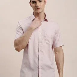 Turtle Geometric Printed Standard Fit Pure Cotton Formal Shirt-picture-11