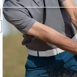 The Roadster Lifestyle Co Textured Formal Slim Belts image 4