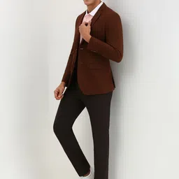 Allen Solly Slim-Fit Single-Breasted Casual Blazer image 5