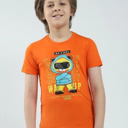 Monte Carlo Boys Typography 2 Printed Pure Cotton Applique T-shirt-picture-15