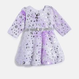 Muhuratam Embellished Fit and Flare Dress-picture-11