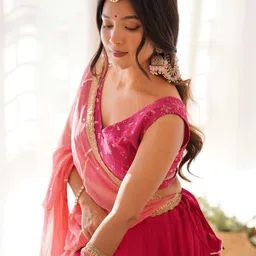 Rangpur Embroidered Ready to Wear Lehenga & Blouse With Dupatta image 4