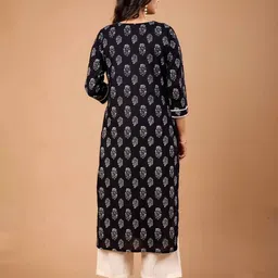 NAMA'S Women Ethnic Motifs Printed V-Neck A-Line Kurta image 5