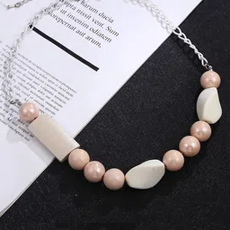 AVANT-GARDE PARIS Silver-Plated Beaded Necklace image 2