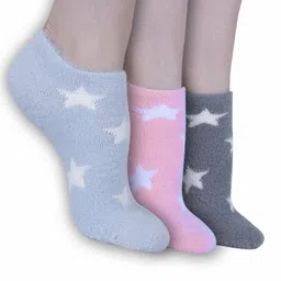 Dollar Women Pack Of 3 Patterned Shoe Liners-picture-28