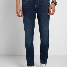 SF JEANS by Pantaloons Men Skinny Fit Mid-Rise Light Fade Cotton Non Stretchable Jeans-picture-49