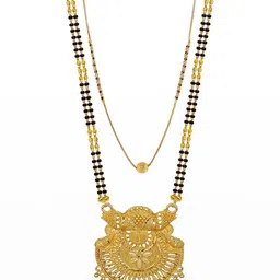 Bhanu diam Women Gold Mangalsutra-image-70