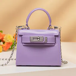 HAUTE SAUCE by Campus Sutra PU Structured Sling Bag with Bow Detail-picture-10