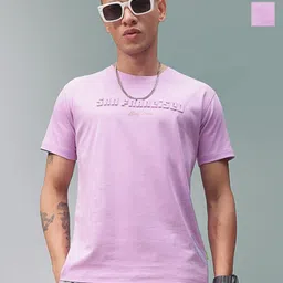 MADSTO Pack Of 2 Typography Printed Round Neck Cotton T-shirts-image-57