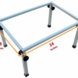 saravana super mart Saravana Mart Box Aari Stand 24 X 18 Inches with 12 Clips for aari work Embroidery Frame image 3