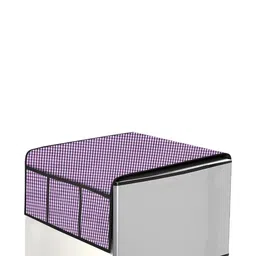 The Furnishing Tree Violet Printed Refrigerator Cover image 5