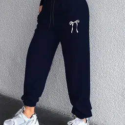 TABADTOD Women Striped Relaxed Loose Fit Easy Wash Trousers image 2