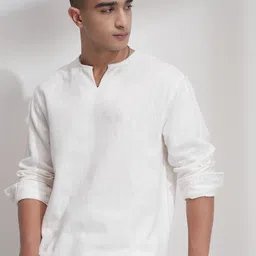 HIGHLANDER Men Self Design Round Neck Cotton T-shirt-picture-35