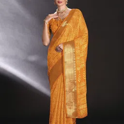 Anouk Rustic Zari Art Silk Sungudi Saree-picture-10