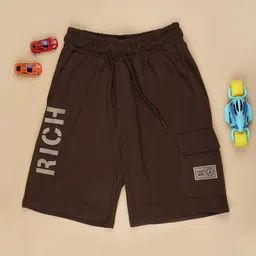 V-Mart Boys Typography Printed Shorts-picture-22