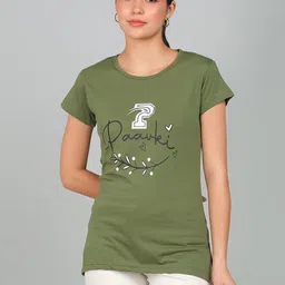 PAAVKI Typography Printed Pack of 3 Regular Sleeves Round Neck Cotton T-shirts image 4