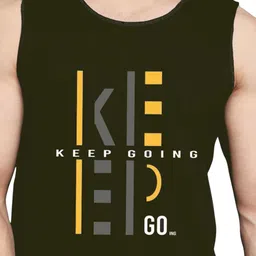 Slowloris Men Pack Of 2 Typography Printed Combed Cotton Gym Vests image 4