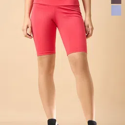 COLOR CAPITAL Pack Of 3 High-Waisted Women Gym Tights-image-2