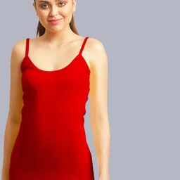 FBAR Pack Of 2 Cotton Bio Wash Sleeveless Longline Camisole image 4