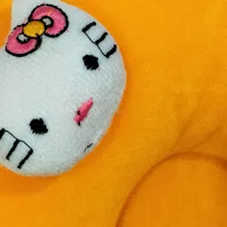 vonline Mustard Seeds & Microfiber filled, Super Soft Velvet, Microfibre Toons & Characters Baby Pillow Pack of 1 image 4