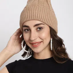 ELLIS Self Design Acrylic Beanie image 2