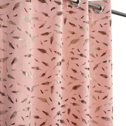 drape and decor 213.36 cm (7 ft) Door Velvet Room Darkening Curtain (Pack Of 2)-picture-10