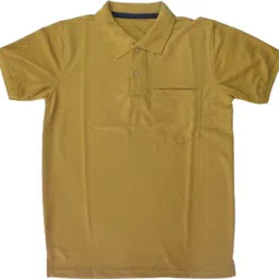 reims Men Solid Polo Neck Cotton Blend Multicolor T-Shirt image 1