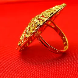payelcreation Metal Gold Plated Ring image 2