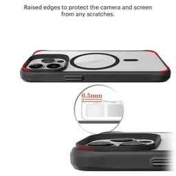 DailyObjects Impact Resistant Hybrid  iPhone 15 Pro Back Case image 4