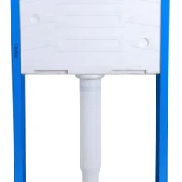 ruhe Pneumatic Concealed Cistern for Western Commode with Half Frame Dual Flush Tank-picture-30