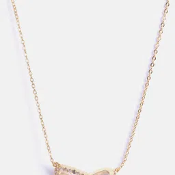 MINUTIAE Gold-Plated Handcrafted Friends Linked Up Necklace image 4