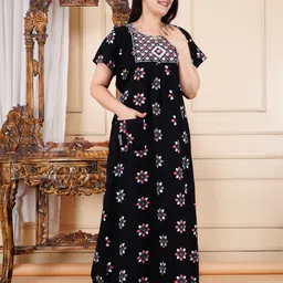 gafab Women Gown Maroon Maxi/Full Length Dress-picture-13