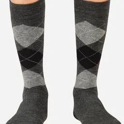 Bodycare Men Pack Of 2 Patterned Cotton Calf Length Socks image 4