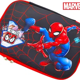 poksi Spider-Man Cartoon Pencil Box | Stylish Multi-Compartm ent School Pouch Art EVA Pencil Box-picture-27