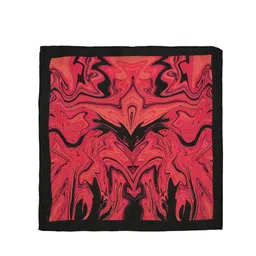 CHOKORE Men Printed Pure Satin Silk Pocket Squares image 4