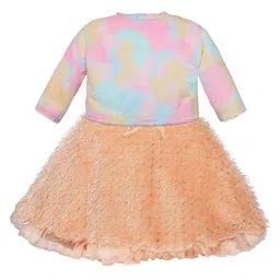 Wish Karo Embellished Net Fit & Flare Dress With Jacket image 4