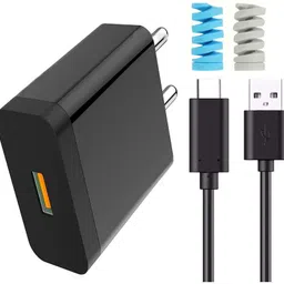 urcart Wall Charger Accessory Combo for 80W Xiaomi Redmi 9 Prime, Vivo V20, Xiaomi Redmi 9 Power, Realme-picture-11