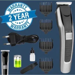 AVENUE Beard Machine Trimmer Trimmer 60 min Runtime 4 Length Settings (Silver, Black) Trimmer 60 min Runtime 4 Length Settings-image-10