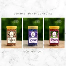 cowliance Meditation | Ideal for Temple Home Office and Daily Worship Frankincense, Lavender, Fruit Dhoop-picture-20