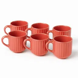 the india style Pack of 6 Ceramic Cup Set Tea | Tea/chai Cups for Gifting, Home & Office , Every Occasion-picture-23